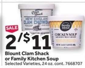 Blount Clam Shack or Family Kitchen Soup