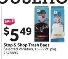 Stop & Shop Trash Bags