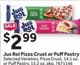 Jus Rol Pizza Crust or Puff Pastry
