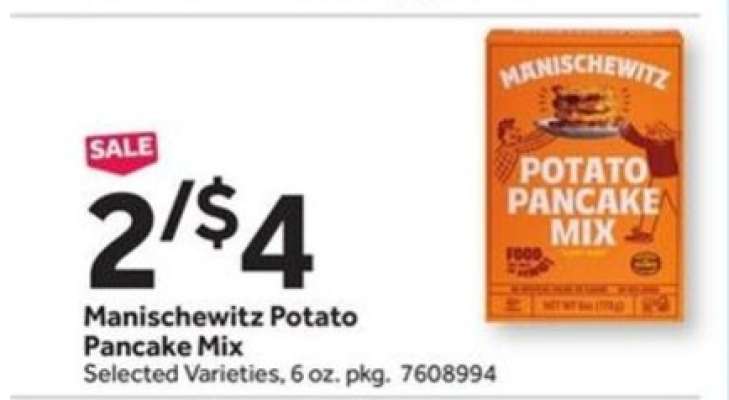 Manischewitz Potato Pancake Mix