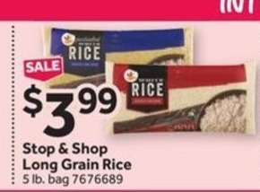 Stop & Shop Long Grain Rice