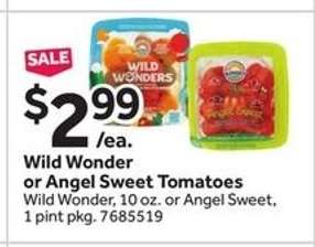 Wild Wonder or Angel Sweet Tomatoes