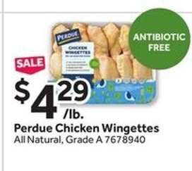 Perdue Chicken Wingettes