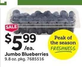 Jumbo Blueberries