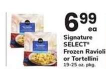 Signature SELECT Frozen Ravioli or Tortellini