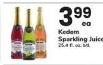 Kedem Sparkling Juice