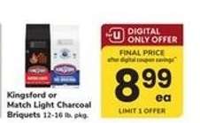 Kingsford or Match Light Charcoal Briquets