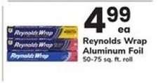 Reynolds Wrap Aluminum Foil