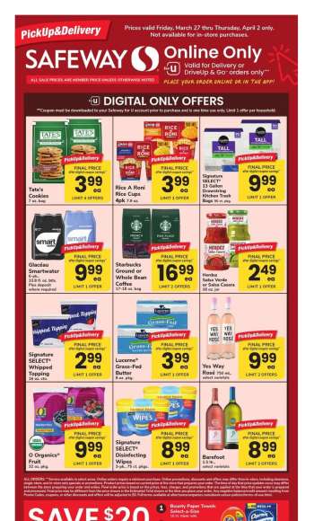 Safeway Flyer - 03/27/2026 - 04/02/2026.