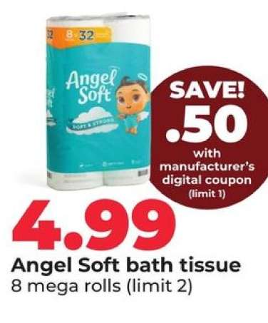Angel Soft Bath Tissue