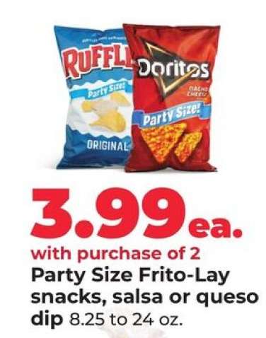 Party Size Frito-Lay Snacks