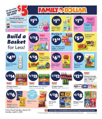 Family Dollar Flyer - 03/29/2026 - 04/05/2026.