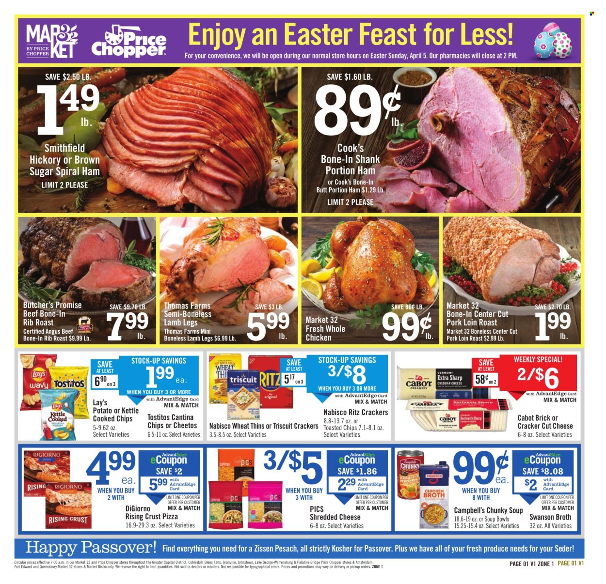 Price Chopper ad - 03/29/2026 - 04/04/2026. Page 1