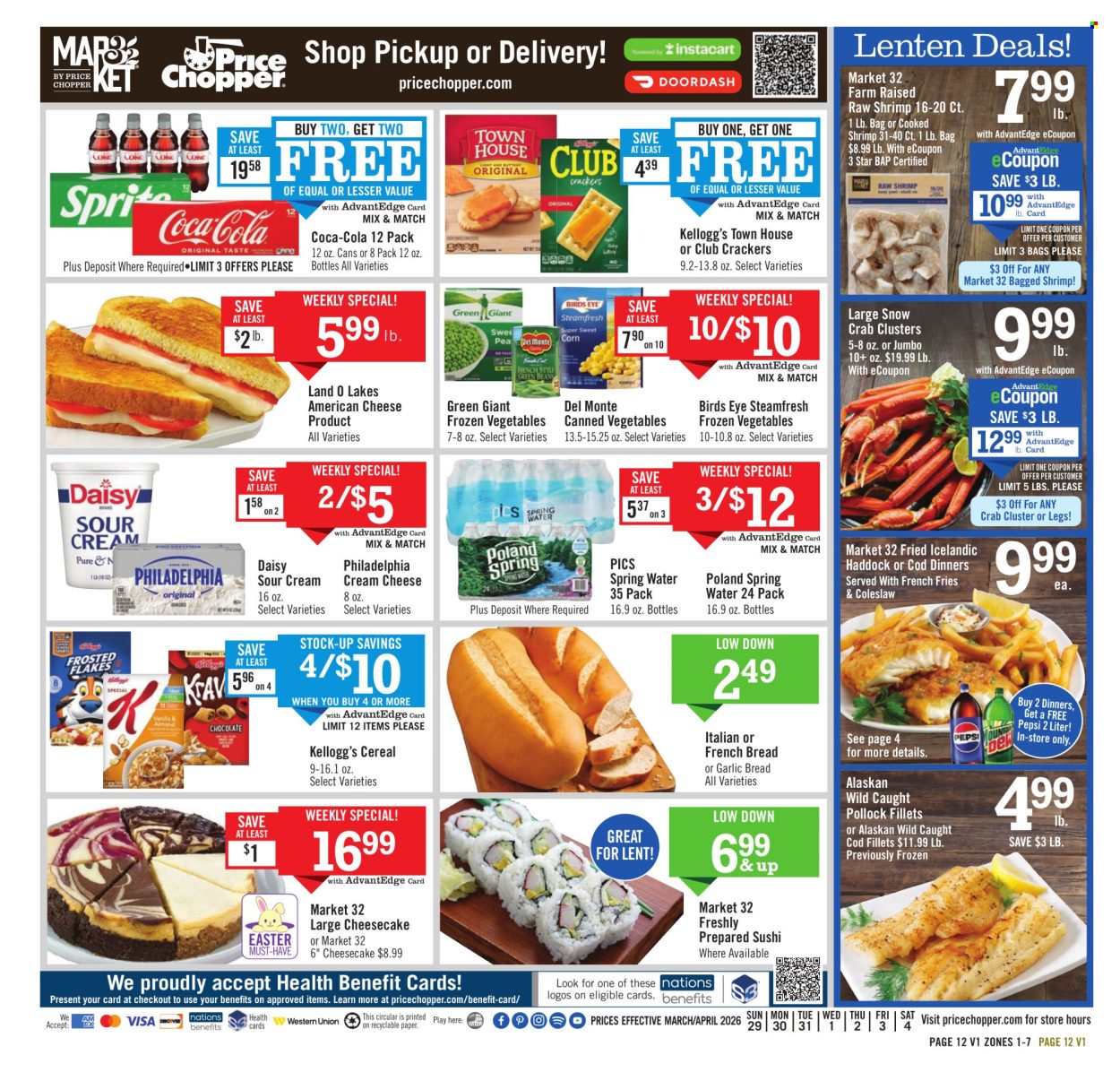 Price Chopper ad - 03/29/2026 - 04/04/2026. Page 12