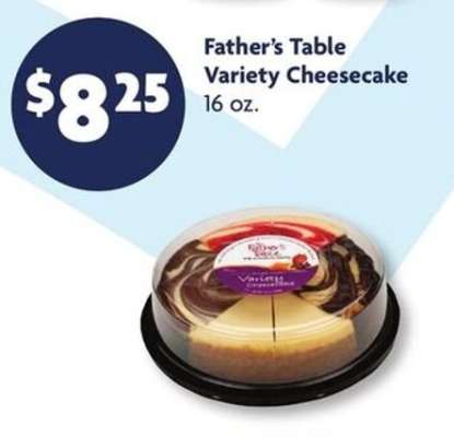 Father's Table Variety Cheesecake