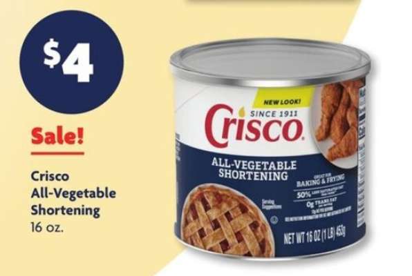 Crisco All-Vegetable Shortening