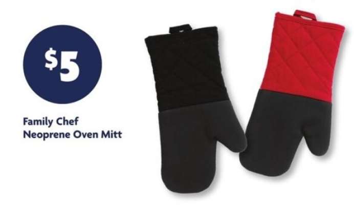 Family Chef Neoprene Oven Mitt