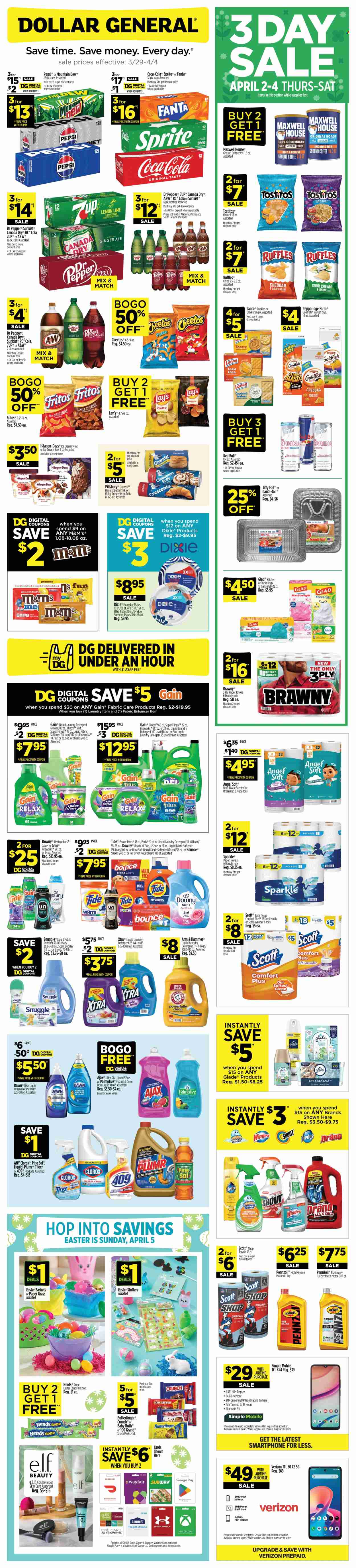 Dollar General ad - 03/29/2026 - 04/04/2026. Page 1