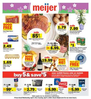 Meijer Flyer - 04/01/2026 - 04/07/2026.