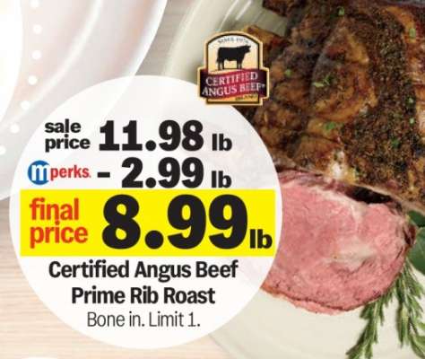 Certified Angus Beef Prime Rib Roast