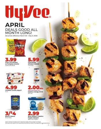 Hy-Vee Flyer - 03/30/2026 - 05/03/2026.