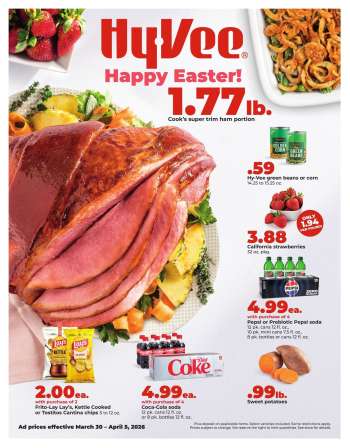 Hy-Vee Flyer - 03/30/2026 - 04/05/2026.