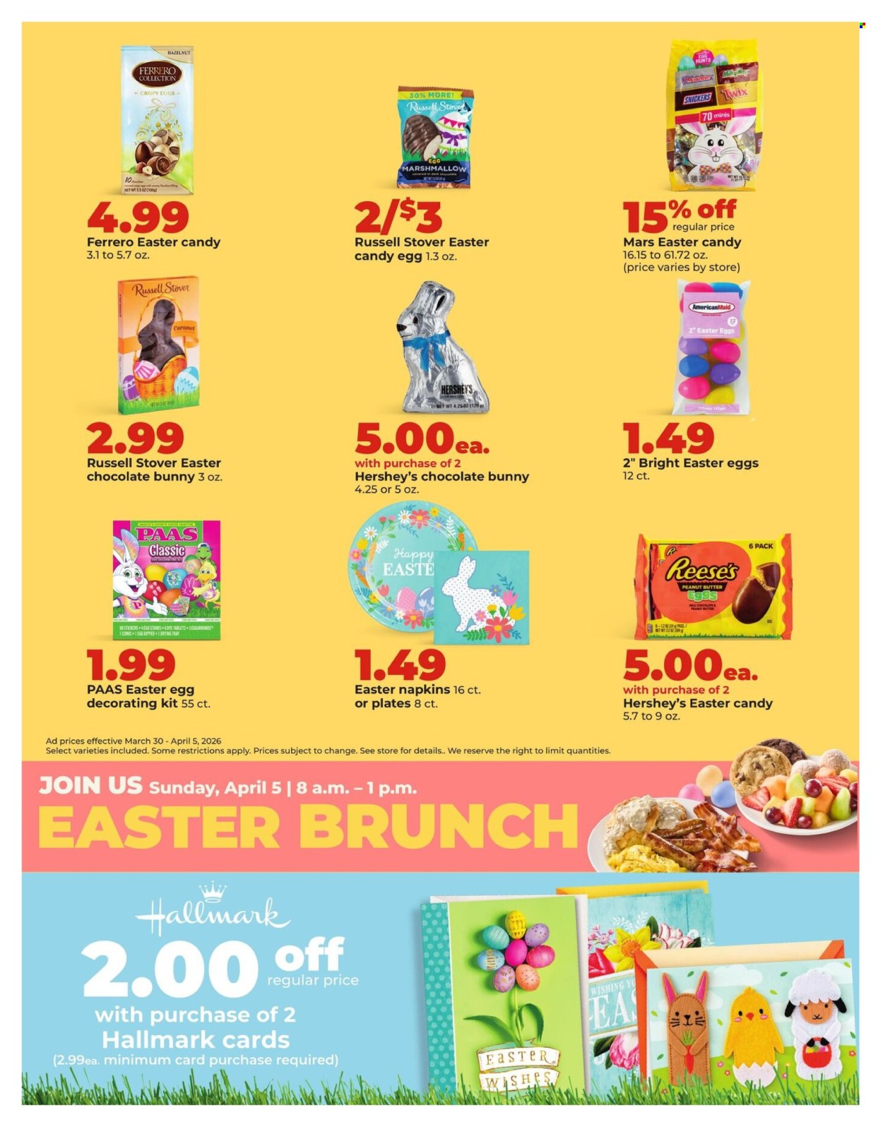Hy-Vee ad - 03/30/2026 - 04/05/2026. Page 7