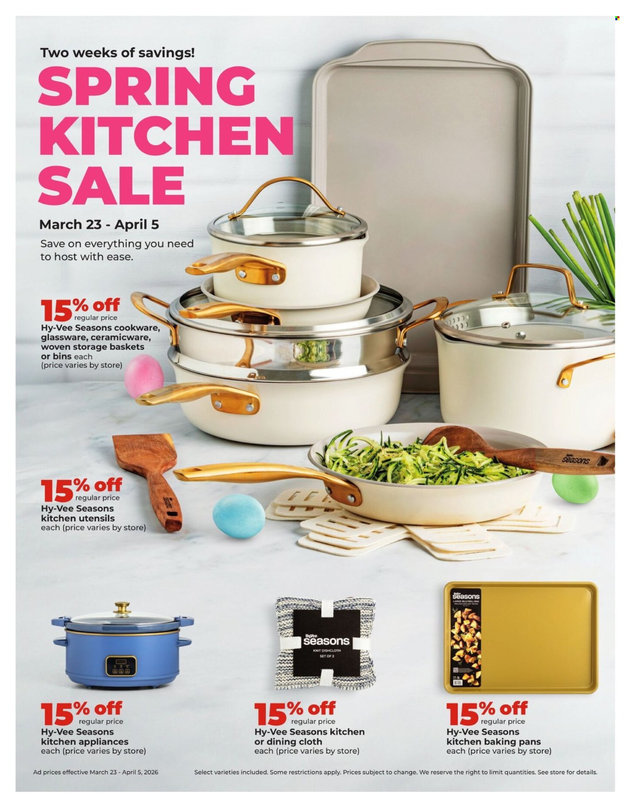 Hy-Vee ad - 03/30/2026 - 04/05/2026. Page 8