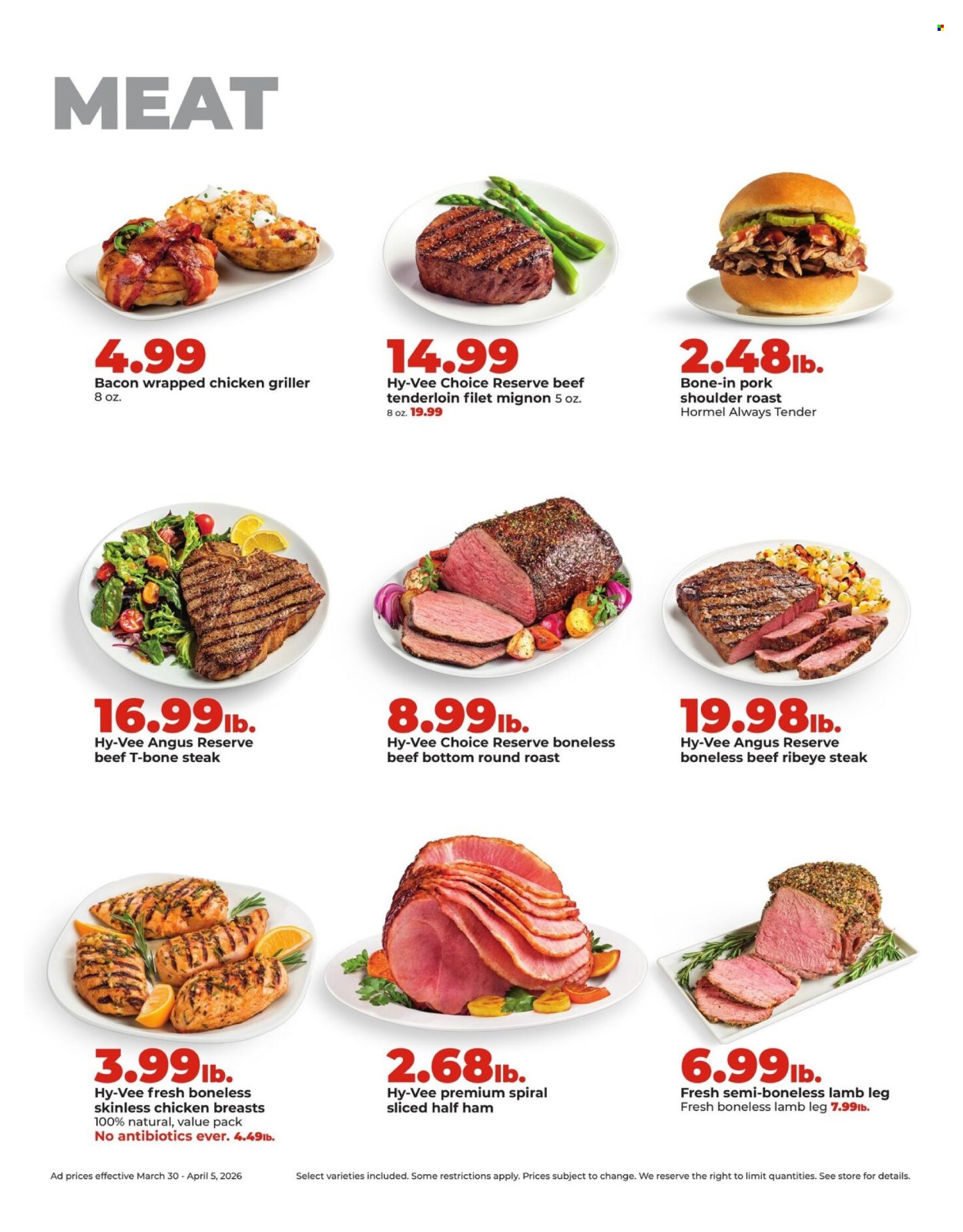 Hy-Vee ad - 03/30/2026 - 04/05/2026. Page 17