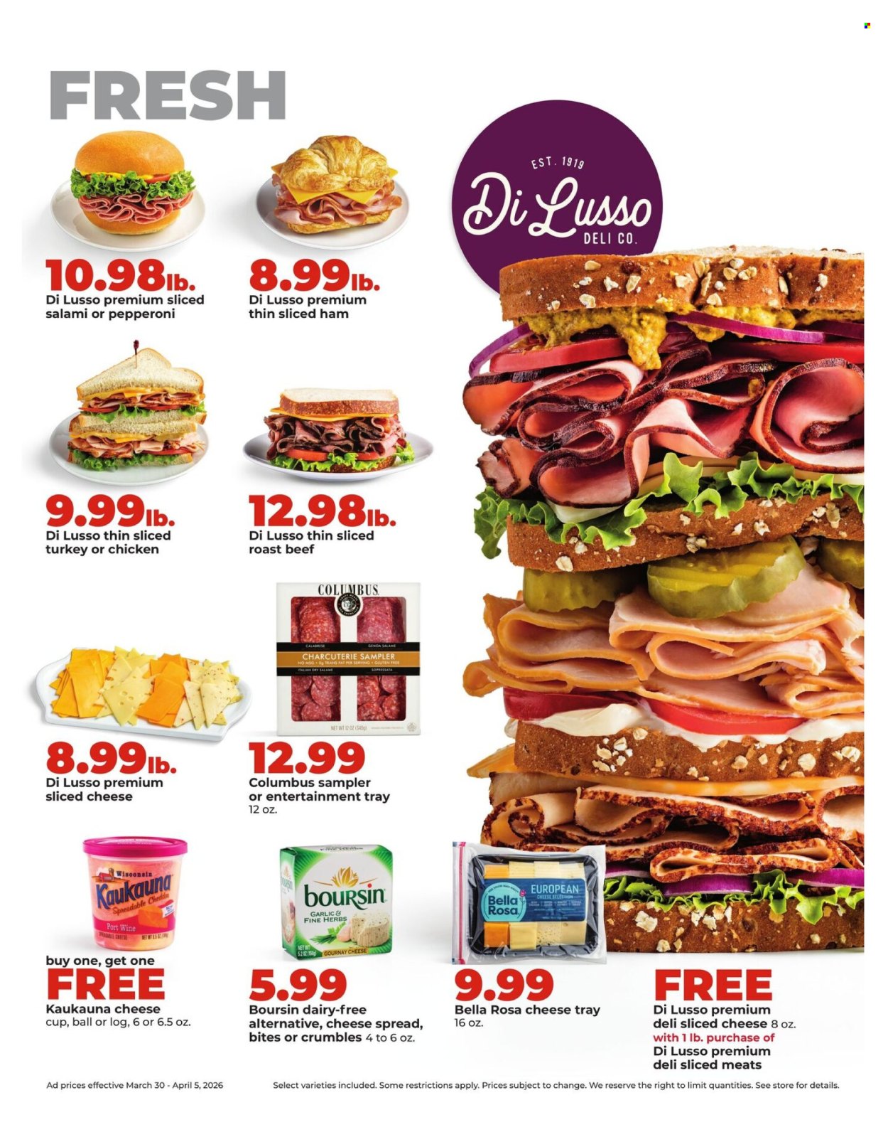Hy-Vee ad - 03/30/2026 - 04/05/2026. Page 22
