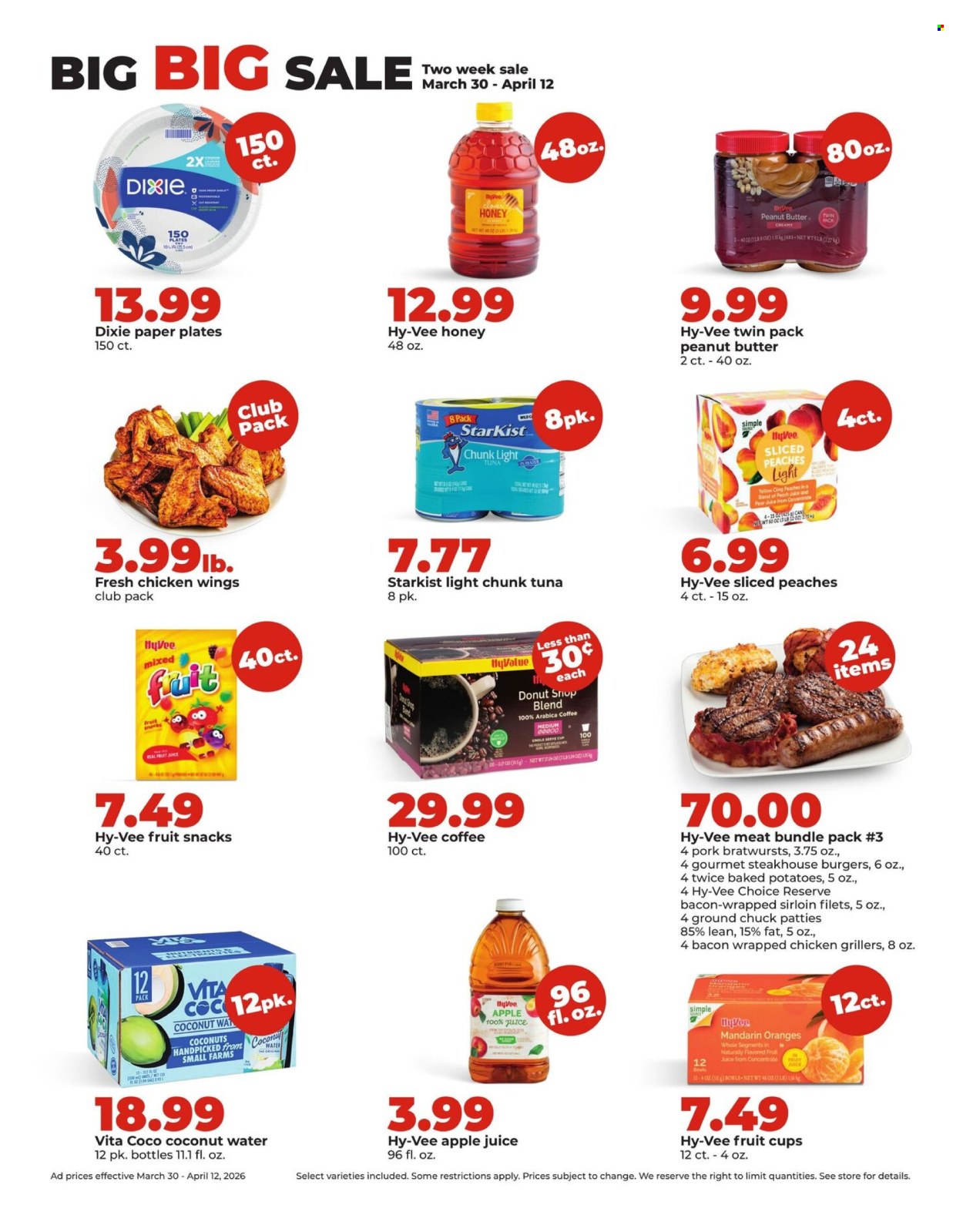 Hy-Vee ad - 03/30/2026 - 04/05/2026. Page 26