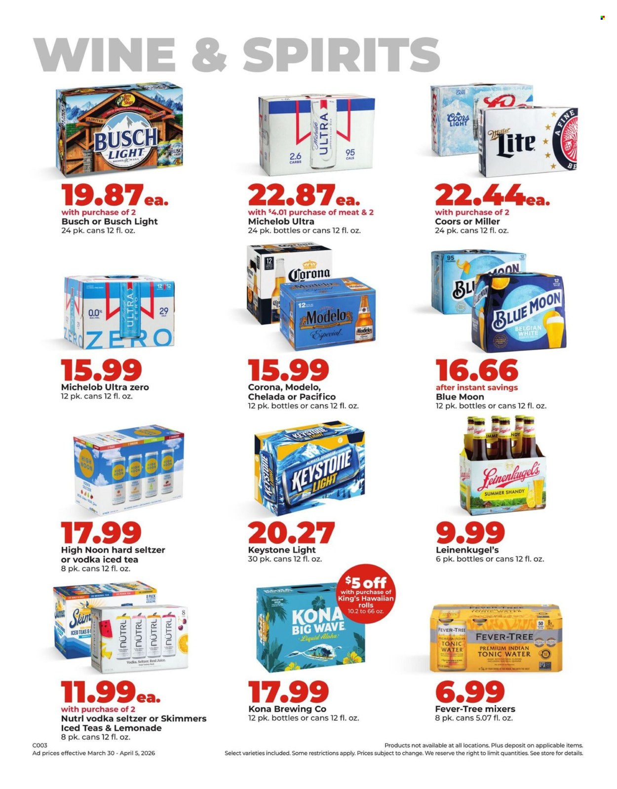 Hy-Vee ad - 03/30/2026 - 04/05/2026. Page 47