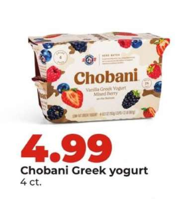 Chobani Greek Yogurt