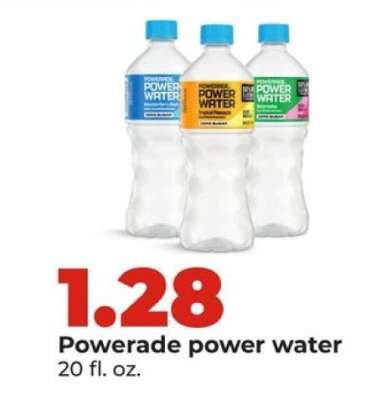 Powerade Power Water