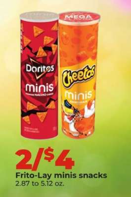 Frito Lay Minis Snacks