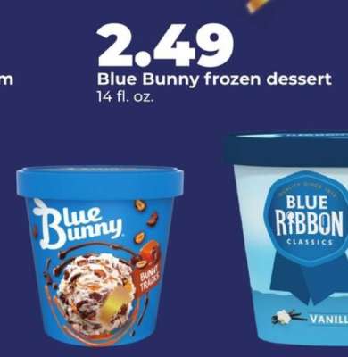 Blue Bunny frozen dessert