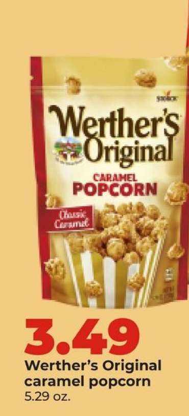 Werther’s Original caramel popcorn