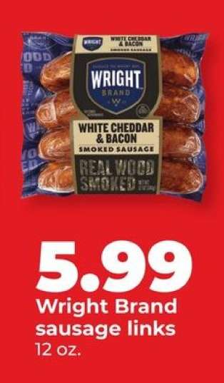 Wright Brand sausage links