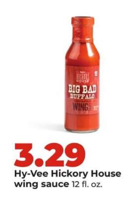 Hy-Vee Hickory House wing sauce