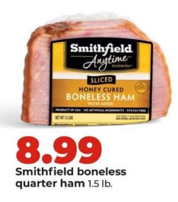 Smithfield Boneless Quarter Ham