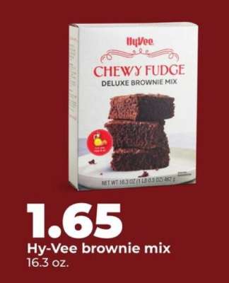 Hy-Vee brownie mix