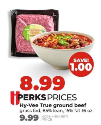 Hy-Vee True ground beef
