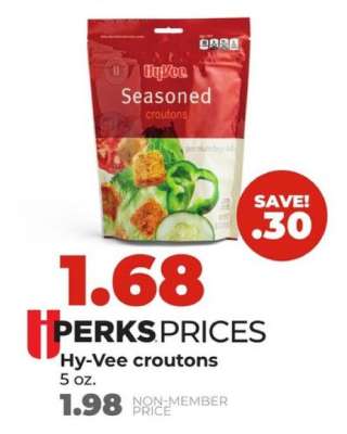 Hy-Vee croutons
