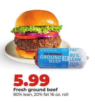 Fresh ground beef