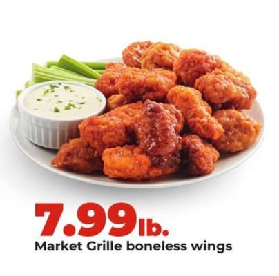 Market Grille boneless wings
