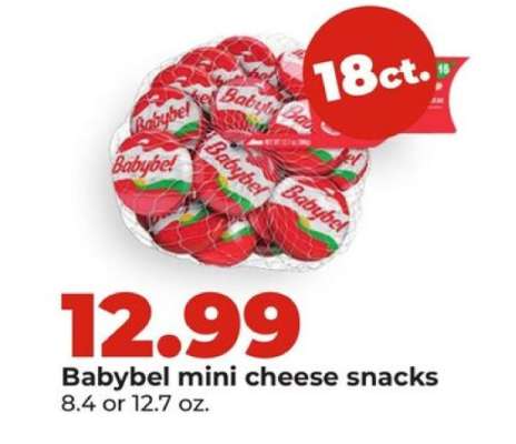 Babybel mini cheese snacks