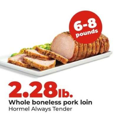 Whole Boneless Pork Loin