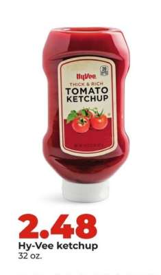 Hy-Vee ketchup