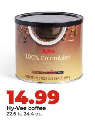 Hy-Vee coffee