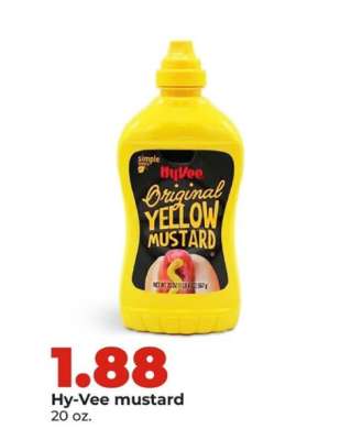 Hy-Vee mustard